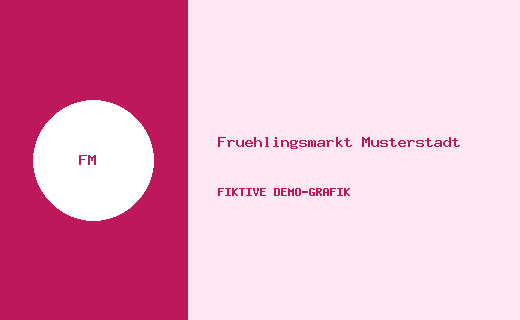 Logo von Frühlingsmarkt Musterstadt
