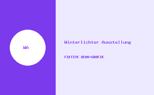 Logo von Winterlichter Ausstellung