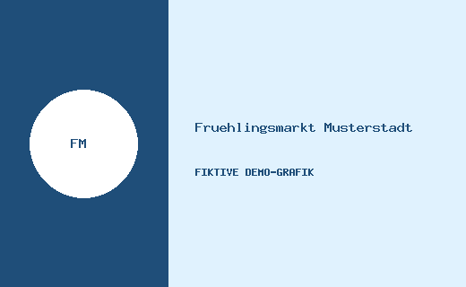Logo von Frühlingsmarkt Musterstadt